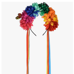 Flower Crown Headband Halloween Cinco De Mayo Party Costume Dia de los muertos Headpiece