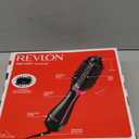 REVLON One-Step Volumizer Hair Dryer and Styler  Easy Salon-Style Blowouts  Less Frizz, More Shine, and Reduced Heat Damage, for All Hair Types and Lengths (Black) (1.0 VOLUMIZER)