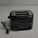 Toastmaster 2-Slice Cool Touch Toaster, Black With Stainless Accent