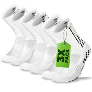 Lux Dual Grip Socks - Soccer Grip Socks for Men and Women. GripArray™ Engineered Performance & Comfort One Size