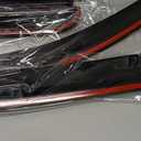 Window Visors Rain Guards for 2024 2025 2026 Toyota Tacoma Double Cab, Out-Channel Window Vent Wind Deflectors Visors Shades for 24 25 26 Tacoma 4 Full-Size Cab