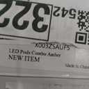 2x Smoked Lens Sequential Amber Full LED Side Mirror Marker Lights Compatible With 2009-2014 Ford F150 , 2010-2014 SVT Raptor, Replace OEM Amber Bulb-Less Reflectors