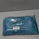 DONREN 54 Inch Curtains Blackout Thermal Insulated Rod Pocket Curtain Panels for Living Room (42 W x 54 L,2 Panels,Teal)