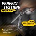 Fagaci Hair Thinning Scissors 6" with 440C Steel, Ultra Sharp & Superior Cuts Texturizing Shears, Extreme Durability Texturizing Scissors, Barber Thinning Shears, Hair Cutting for Women & Men