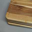 GEHE 3 Tier Serving Stand, Acacia Wood Dessert Table Display Cupcake Stand, Rustic Foldable 3-Tiered Serving Trays & Platters, Large Charcuterie Board for Birthday Wedding Bridal Shower Tea Party