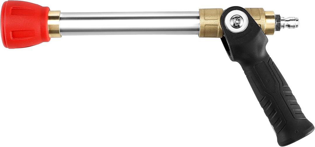 RIDGE WASHER Pressure Washer Long Range Nozzle and Shooter Tip Twist Nozzle, Extension Wand with 2 Spray Modes