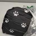 Fhiny Stray Cats Shelter, Waterproof Outdoor Cat House Foldable Warm Pet Cave for Winter Wild Animal Tent Bed Anti-Slip Kitten Cave for Feral Cat Dog Puppy Weatherproof Black (M:17.7"15.7"13.7")