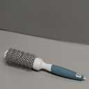 Professional Round Brush for Blow Drying - Small Ceramic Ionic Thermal Barrel Brush for Sleek, Precise Heat Styling and Salon Blowout - Lightweight Round Hair Brush (Barrel 1.3 inch, Bristle 2 Inch)