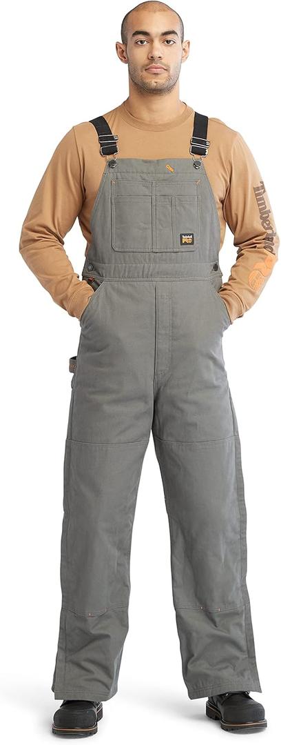 Timberland PRO Men's Gritman Original Fit Insulated Bib Overalls (W43 L30, Pewter) Timberland PRO Men's Gritman Original Fit Insulated Bib Overalls (W43 L30, Pewter)