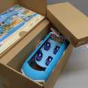 Bluey 3-in-1 Transforming Airplane Toys for Kids Playset, Turns into Resort & Boat, Airplane Toys for Kids 5-8 Includes Exclusive Captain Figure