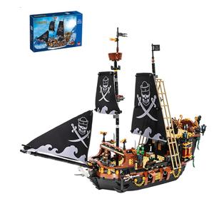 1328 Piece Pirate Ship Mini Building Kit, Creative Blocks of The Caribbean Adventure Construction Kits, Perfect Bricks Gift for Teens, Not Compatible with Major Brands
