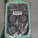 Muffin Pans for Baking 6 Cups, Silicone Foldable Muffin Pan with Metal Frame, Collapsible Cupcake Pan, Egg Bite Molds, Muffin Tin Tray for Baking Homemade Brownies Puddings (2)