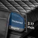 JOYTUTUS Center Console Cover for SUV Sedan, Thick Arm Rest Pad with Storage Bag Leather Middle Console Protector, 12.6" x 7.8" x 2.16"