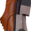 Men's Dress Shoes Formal Business Classic Lace Up Wingtip Oxford Shoes (7)