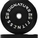 Fitvids Olympic Bumper Plates Set, 2" Weight Plates for Strength Training & Weightlifting, Paris or Set or Set with Barbell, Multiple Options