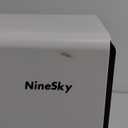 NineSky Dehumidifiers for Home, 95 OZ Water Tank, (1000 sq.ft) Dehumidifiers for Bathroom Bedroom Basement with Auto Shut Off, 7 Colors LED Light (White)