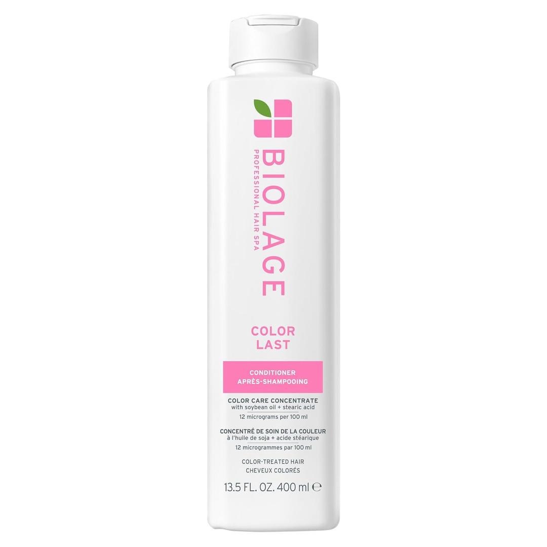 Biolage Color Last Conditioner - Protects & Preserves Color Treated Hair, Hydrates & Repairs Damaged Hair, Adds Shine, Vegan, Paraben-Free (13.5 Fl Oz (Pack of 1))