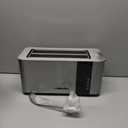 Mueller UltraToast Full Stainless Steel Toaster 4 Slice, Long Extra-Wide Slots for Bagels and Waffles, 6 Browning Levels, LED Display, Cancel/Defrost/Reheat Functions & Removable Tray, Kitchen Gadgets