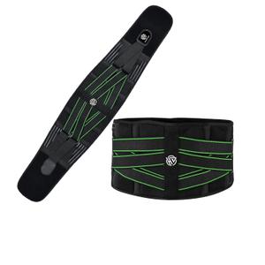 Back Brace for Lower Back Pain, Breathable Back Support Belt for Men and Women, Adjustable Support Straps Anti-skid Lumbar Support Pad for Pain, Sciatica, Herniated Disc (Small (Waist: 27.6"-33.5"), Green)