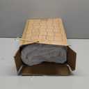 Bedsure Duvet Insert King Size - Lightweight Comforter, Quilted Cooling Duvet Insert, Down Alternative Summer Comforter with 8 Tabs, Ultra Soft Blanket, Striped, King, White, 90x102 inches