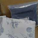 Simplebrand Ava Denim Blue Blackout Curtains for Bedroom 84 Inch Length 2 Panels Set, Solid Thermal Insulated Privacy Living Room Window Treatment Curtains Blackout Drapes, W40 x L84 Inch, Denim Blue