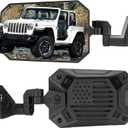 JOYTUTUS Mirrors Doors Off Compatible with Wrangler JL Gladiator JT 2018-2026, Wrangler JL Side Mirrors with Doors Off Wider View No Vibrate & Wobble (Patented), Not Fit Doors On