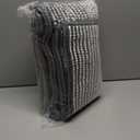 BSICPRO Bathroom Rugs and Mats Sets, 2 Piece Thick Absorbent Chenille Non Slip, Soft Shaggy Floor Mats, Machine Washable (20" x 47" Plus 16" x 24", Gray) (Grey)