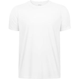 Boys Neon Shirts Dry Fit Athletic T Shirts UPF 50+ Performance Cooling Shirt Short Sleeve Rash Guard Kids Top for Boys Girls (White,14-16 Years)
