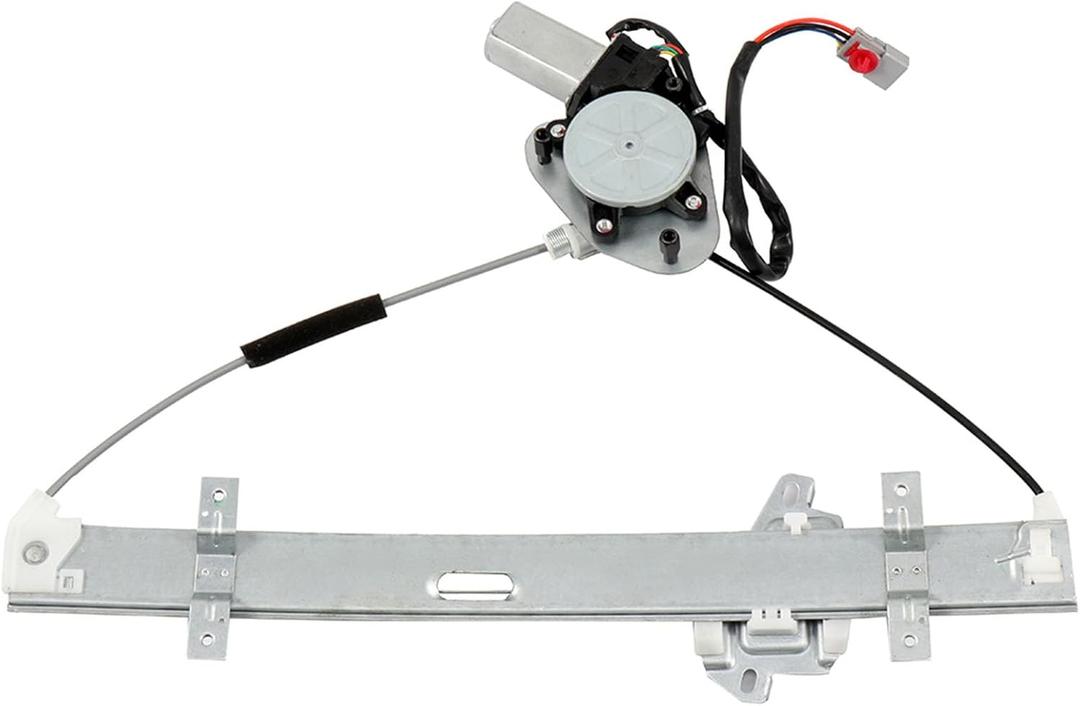 FINDAUTO Power Window Regulator Front Left Driver Side fit for 2001-2005 for Honda Civic 741-742 Window Regulator and Motor Assembly with Motor