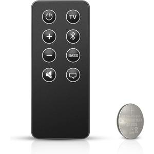 6 x Remote Control Replacement for Bose Solo Soundbar Series II and TV Speaker Remote,Compatible with Bose Solo 5 10 15 Series II TV Sound System 732522 410376 418775 431974 845194 740928-1120 838309-1100