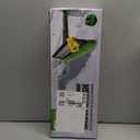 SEAAES 41 Inch Snow Brush and Ice Scraper with Squeegee, Extendable SUV Windshield Ice Scraper and Brush with Foam Grip for SUV Truck Jeep RV Auto Vehicle Window (Green)