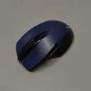 TECKNET Wireless Mouse, 2.4G Ergonomic Optical Mouse, Computer Mouse for Laptop, PC, Computer, Chromebook, Notebook, 6 Buttons, 24 Months Battery Life, 2600 DPI, 5 Adjustment Levels,  Blue