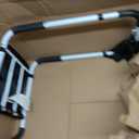 Bed Rails for Elderly Adults - ASTM Approved Adjustable Bed Cane with Non-Slip Ergonomic Handle & Storage Pocket, Bed Railings for Seniors Hold up to 350 LBS, Tool-Free, Medium