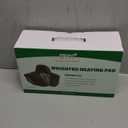 Nalax Heating Pad for Neck and Shoulders and Back, Luxurious Faux Rabbit Fur Fabric, 4lb Tourmaline Weighted Heating pad, 6 Heat Settings,2H Auto Off, Memory Function, Valentine Gift for Women 24"x 20"