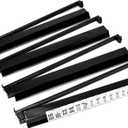 NEWFLAG Mahjong Racks with Pushers Set of 4,Convenient Rotating One-Piece Mahjong Pushers and Racks,Modern American Mahjong Tile RacksBlack