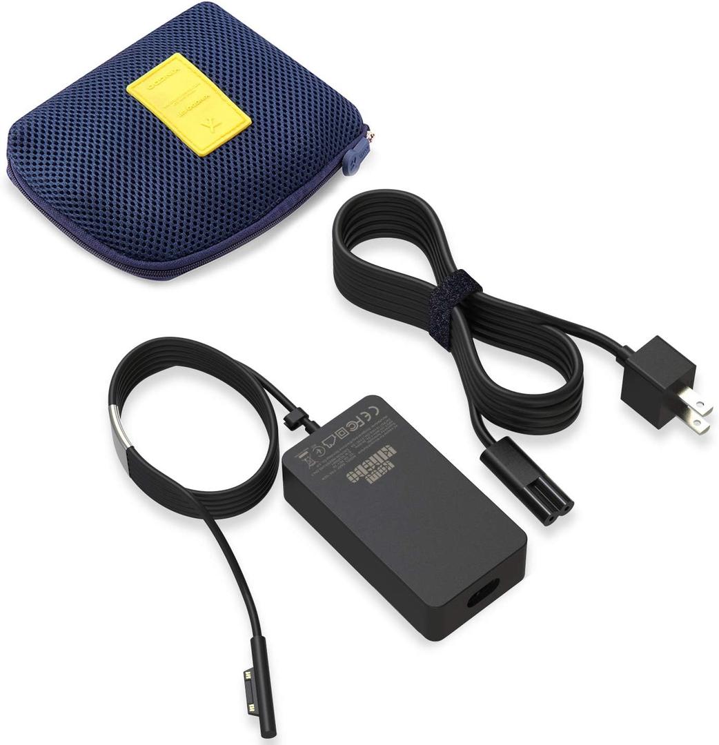 Surface Book Surface Laptop Charger, 102W 15V 6.33A Power Supply for Surface Book 2 3, Surface Laptop Studio 1798 1706, Surface Laptop 5/ 4/ 3/ 2, Surface Pro X/ 9/ 8/ 7/ 7+/ 6/ 5th/ 4/ 3/ 2, Surface Go 3/ 2
