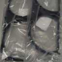 Front Headlight Bezel Covers 2PCS, Matte Black Left & Right Headlight Trim, Fit for Dodge Challenger 2015 2016 2017 2018 2019 2020 2021 2022 2023, Replace 68259053AB / 68259052AB