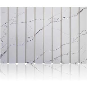 Stone Bath Mat, Foldable Diatomaceous Earth Anti-Slip Bath Mat Quick Drying Bathroom Floor Mat - Marble