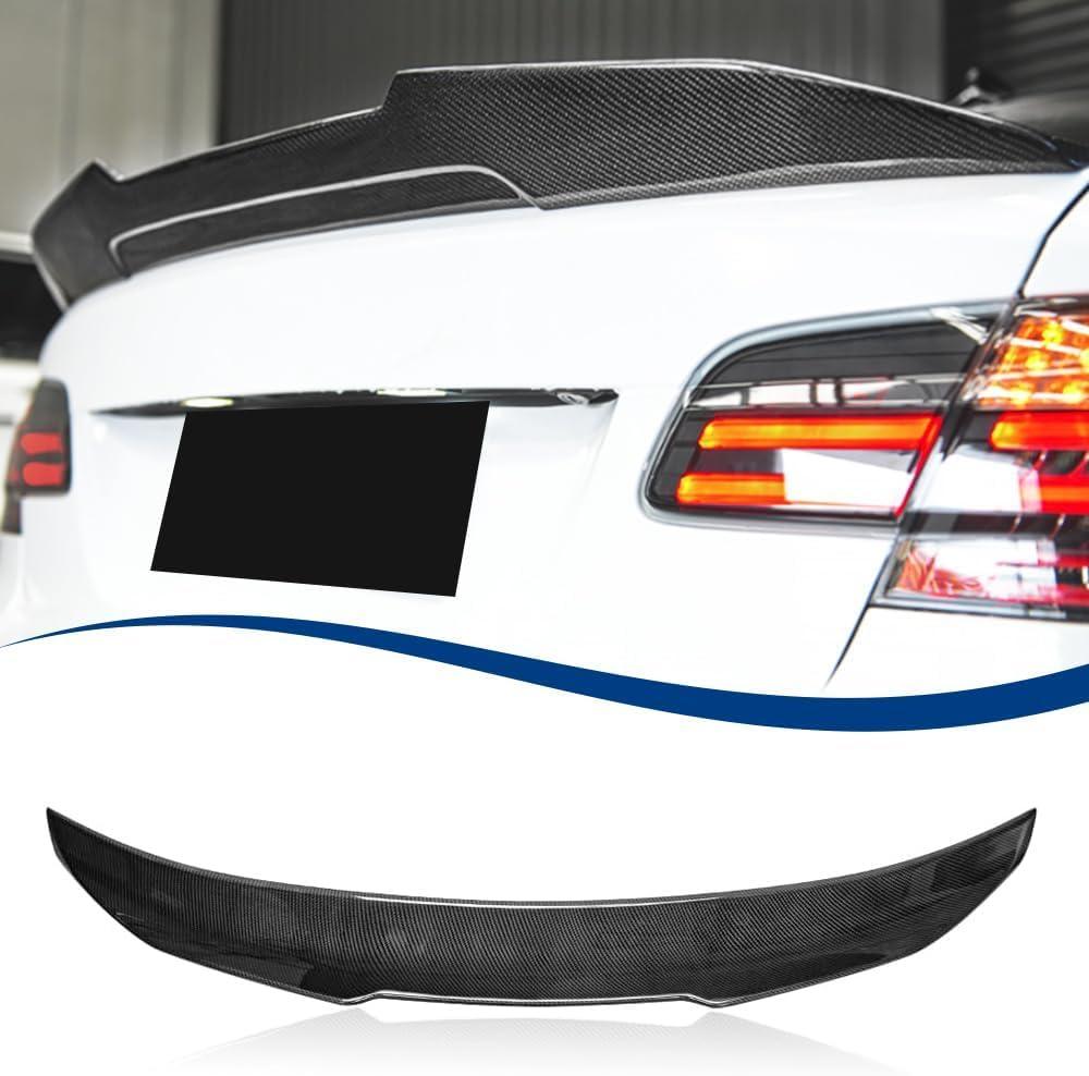 Carbon Fiber Pattern E92 Spoiler PSM-Style Compatible with (2006-2013) 3 Series E92 Coupe / M3 Coupe