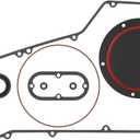Primary Gasket Kit for Harley Davidson Dyna & Softail Models 1994-2005 Including 25416-70 60567-90 60539-94 Clutch Cover Inspection Gasket