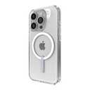 ZAGG Crystal Palace Snap iPhone 15 Pro Clear Phone Case - Drop Protection (13ft/4m), Durable Graphene, Anti-Yellowing, and Scratch-Resistant MagSafe Phone Case