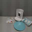 NETVUE by Birdfy Smart Bird Feeder with 2K AI Camera, Auto Capture Videos & Motion Detection, Live Steam, Wireless Wildbird Watching, Ideal Gift for Outdoor Backyard Birder(AI by Subscription) (Blue)