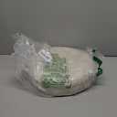 PRETYZOOM Round Stool Modern Bar Stool Cushion Dia.12.6 Replacement Seat Accessory Chair Seating Part for Wholesale Supplies, Kitchen, Dining Cushions, PU, White (32.00X32.00X7.50CM)