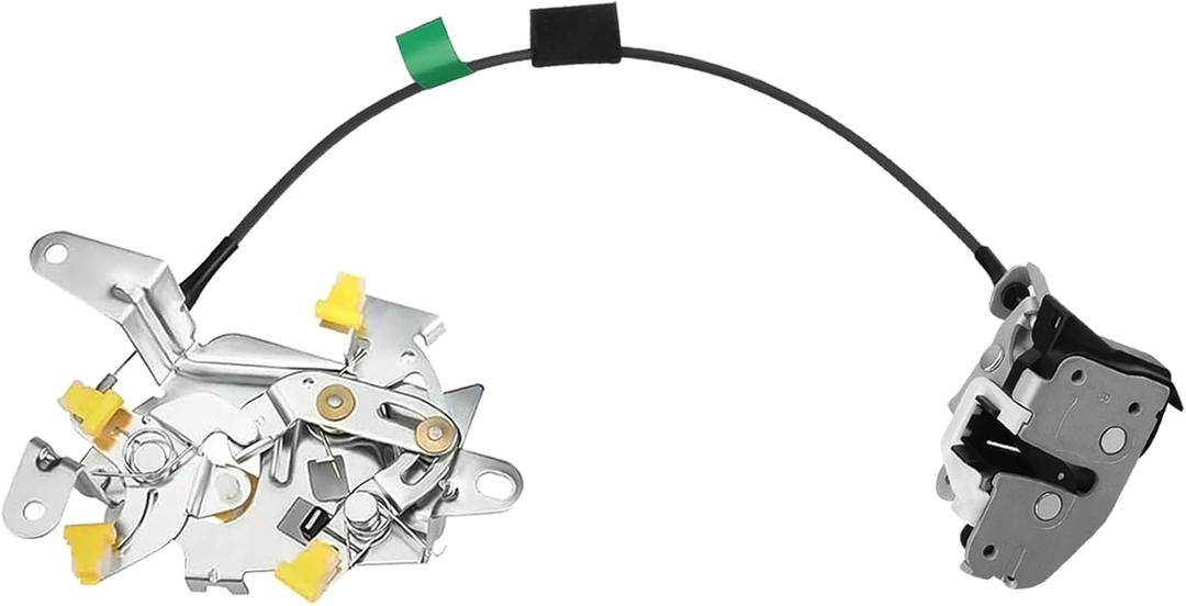 HHCSOP Rear Right Passenger Side Door Lower Lock Latch & Cable Replacement for 1997 1998 1999 2000 2001 2002 2003 2004 Ford F150 F250 HD Super Duty Lobo Heritage Extended Cab Pickup, 6L3Z-18264A00-C