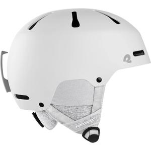 Retrospec Comstock Ski Helmet - Snowboard Helmet for Adults & Youth - Adjustable Fit Snow Helmet with Protective Shell and Breathable Vents for Men, Women, Boys & Girls (Matte White)