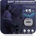 Cold Therapy Machine for Shoulder with Programmable Timer, Portable Ice Machine for Shoulder After Surgery, Lightweight Replacement Recovery System, Cryotherapy Pain Relief w/Compression Pad