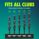 GOLF-GRIP Golf Grip Trainer for Left & Right-Handed Golfers Snap-On Golf Training Aid for Proper Hand Position & Swing Technique Hit Straighter, Longer Shots & Fix Slices or Hooks