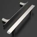 Amerdeco 10 Pack Brushed Satin Nickel Cabinet Pulls 5 Inch(128MM) Hole Centers Kitchen Cabinet Handles Hardware Kitchen Handles for Cabinets Cupboard Handles Drawer Pulls ZH0028