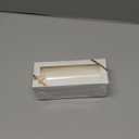 HUIHUANG Ivory Satin Ribbon 6 inch Extra Wide Double-Faced Satin Ribbon for Chair Sashes, Gift Wrapping, Large Bows, Sewing Crafts, Wreaths, Wedding Decor- Continuous 10 Yards