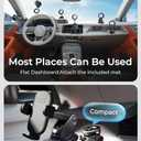 LISEN for Magsafe Car Mount, Magnetic Phone Holders for Your Car, Vacuum Phone Mount for Car Accessories for Women Men Jeep BMW, SuctionPro Gifts Kits, for iPhone 17 Pro Max 16 15 14 13 12
